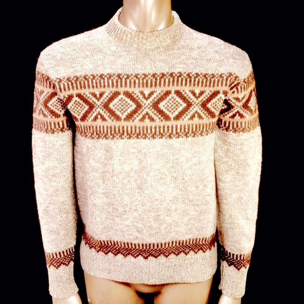 Vtg Pendleton Lobo Sweater